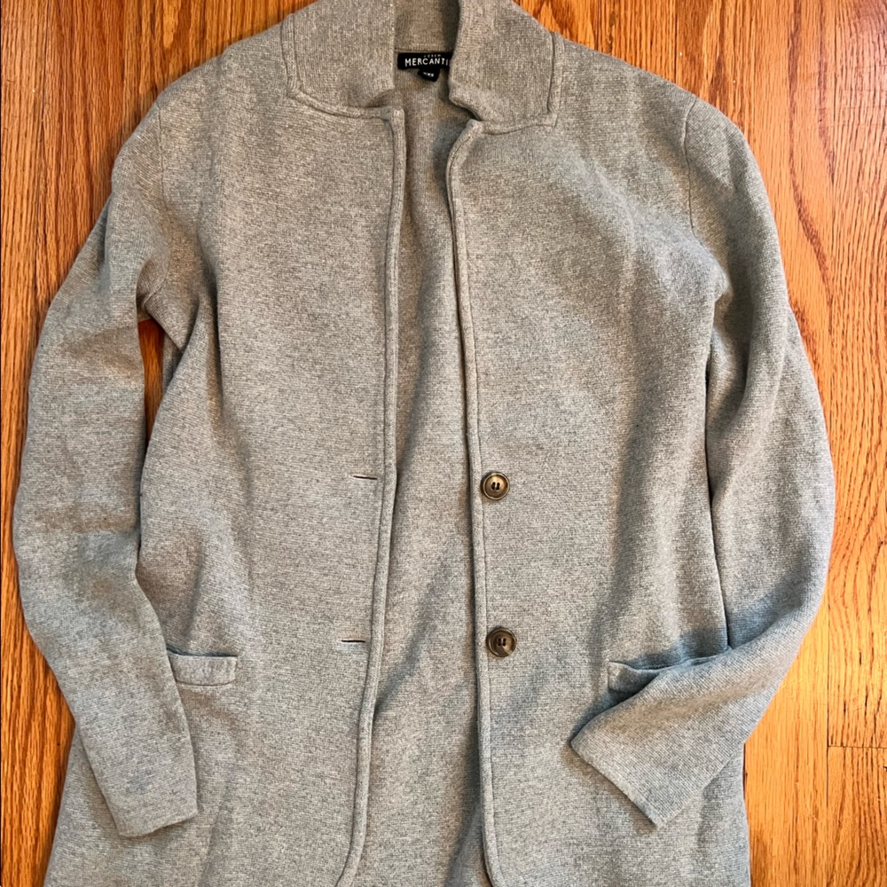 Jcrew sweater blazer